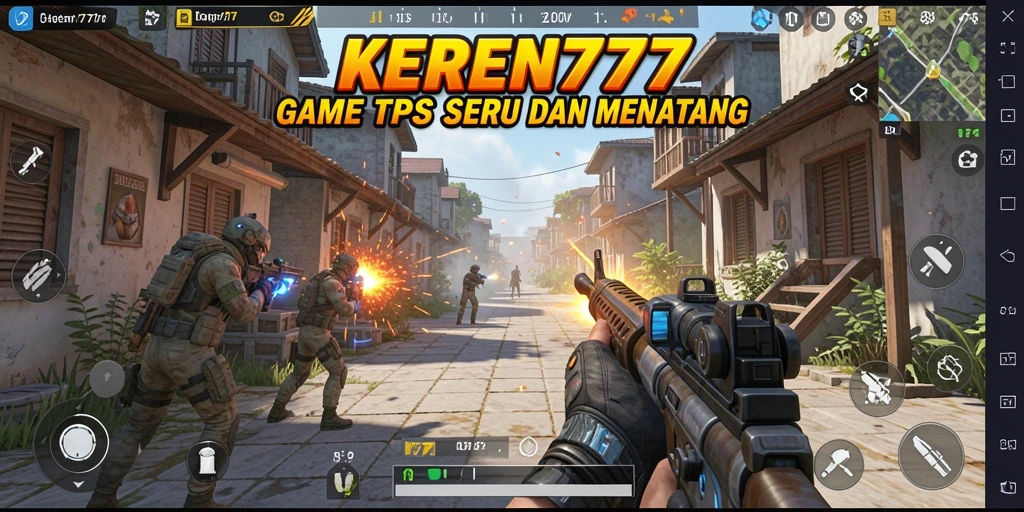 Tangkapan layar dari gameplay KEREN777 yang mendebarkan.