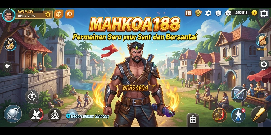 Tangkapan layar gameplay MAHKOTA188 yang penuh aksi dan keseruan.