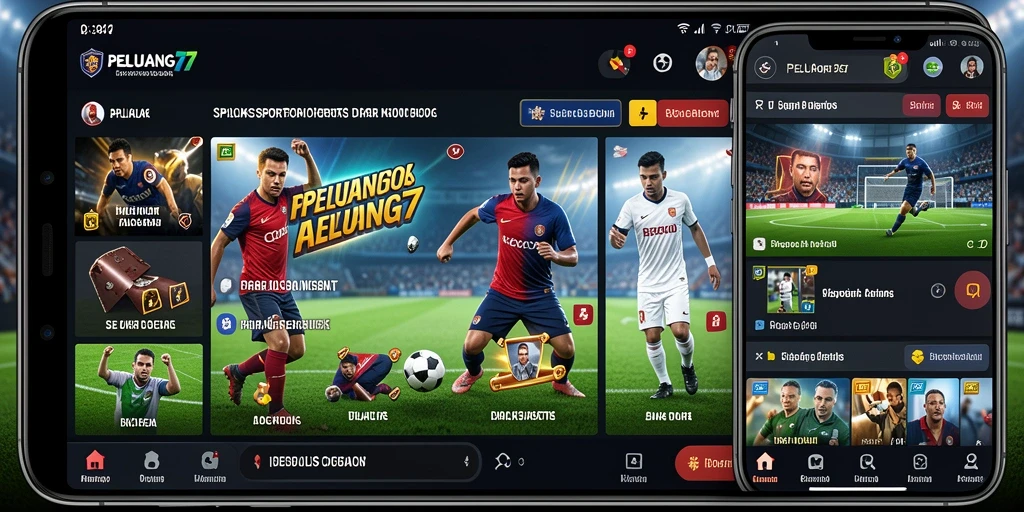 Screenshot utama PELUANG77 menampilkan antarmuka taruhan yang menarik dan informatif.