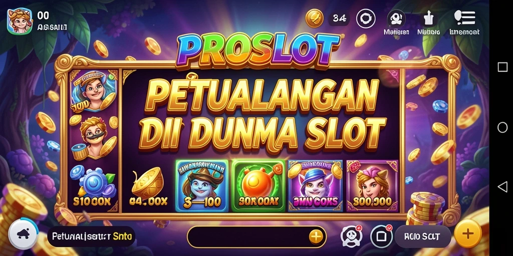 Gameplay seru dalam PROSLOT yang menghadirkan petualangan menegangkan.