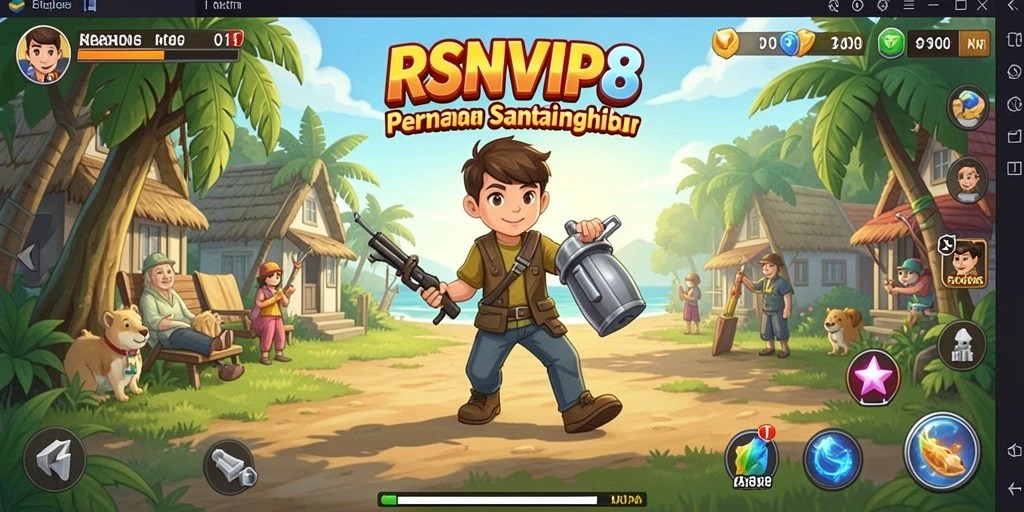 Tampilan gameplay RSNVIP8 yang menarik dan menyenangkan.