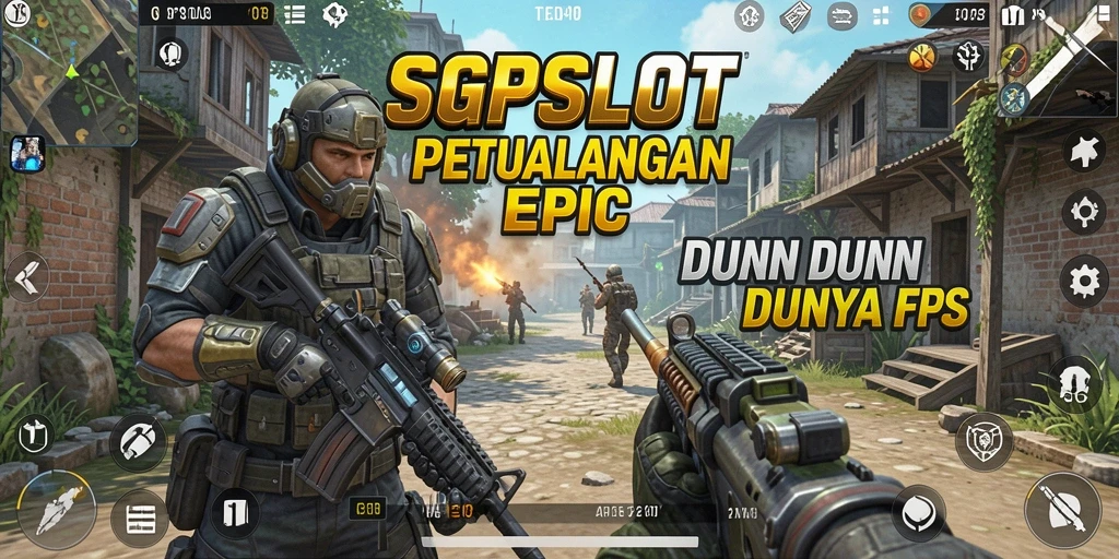 Tampilan gameplay menegangkan dalam aksi penuh di SGPSLOT.