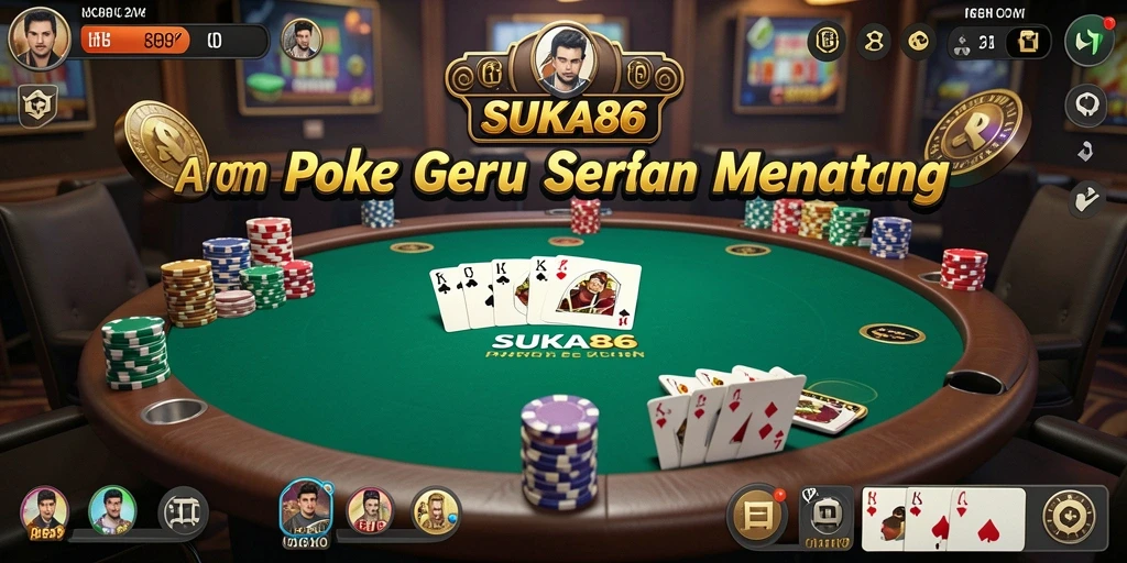 Tampilan menarik dari gameplay Poker di SUKA86 yang penuh aksi.