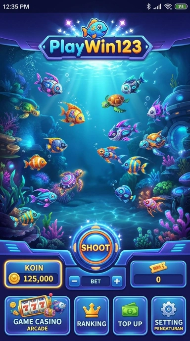 Ilustrasi proses unduh aplikasi di playwin123.